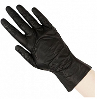 Перчатки одноразовые VINYLTEP PREMIUM черные M