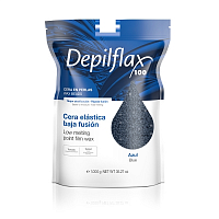 Пленочный воск в гранулах Depilflax синий 1 кг