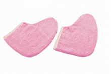 Махровые носки для парафинотерапии IGRObeauty, розовые, 1 пара